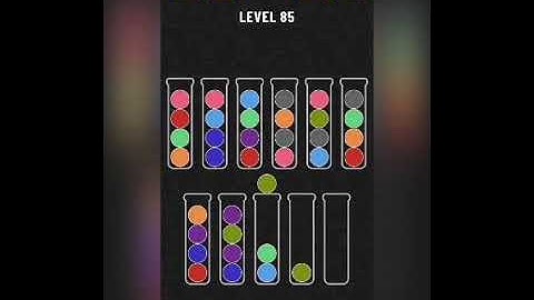 Ball Sort Puzzle level 85