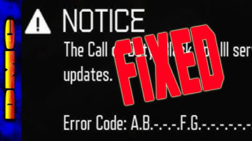 Call of Duty Black Ops 3 ABC ERROR CODE FIX! Bo3 CAN