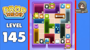 Drop The Cat level 145 solution 