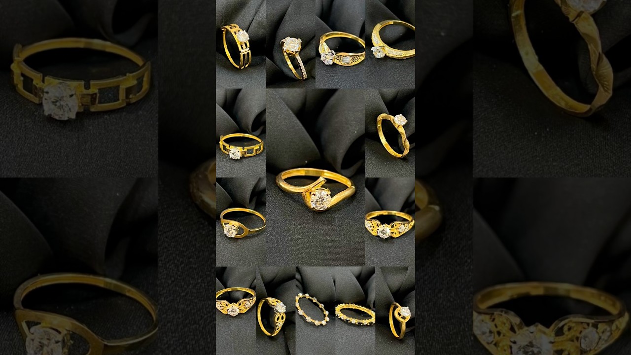 New Gold Ring Designs 2025 ✨ Luxury That Defines Elegance | Perfect for Engagement & Style