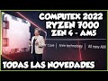 PRESENTACIÓN AMD RYZEN 7000 COMPUTEX 2022 | ZEN 4, SOCKET AM5, PCIE 5.0 Y MUCHO MÁS ‼️✅