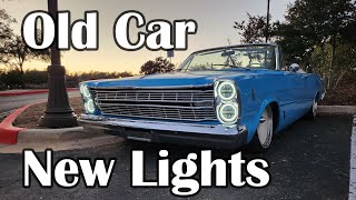 Old Car, New Lights  LED Headlights on the '66 Galaxie