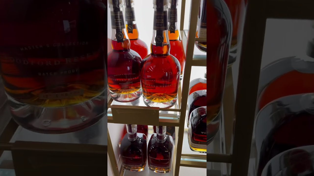 LAX Duty Free Whiskey Selection July 2025