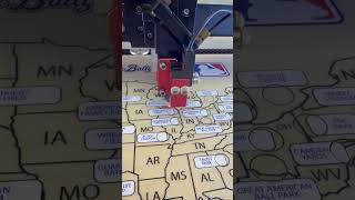 Baseball stadium map