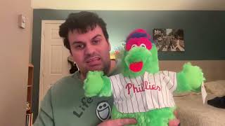 Me Reviewing My Phillies' Phanatic Plush