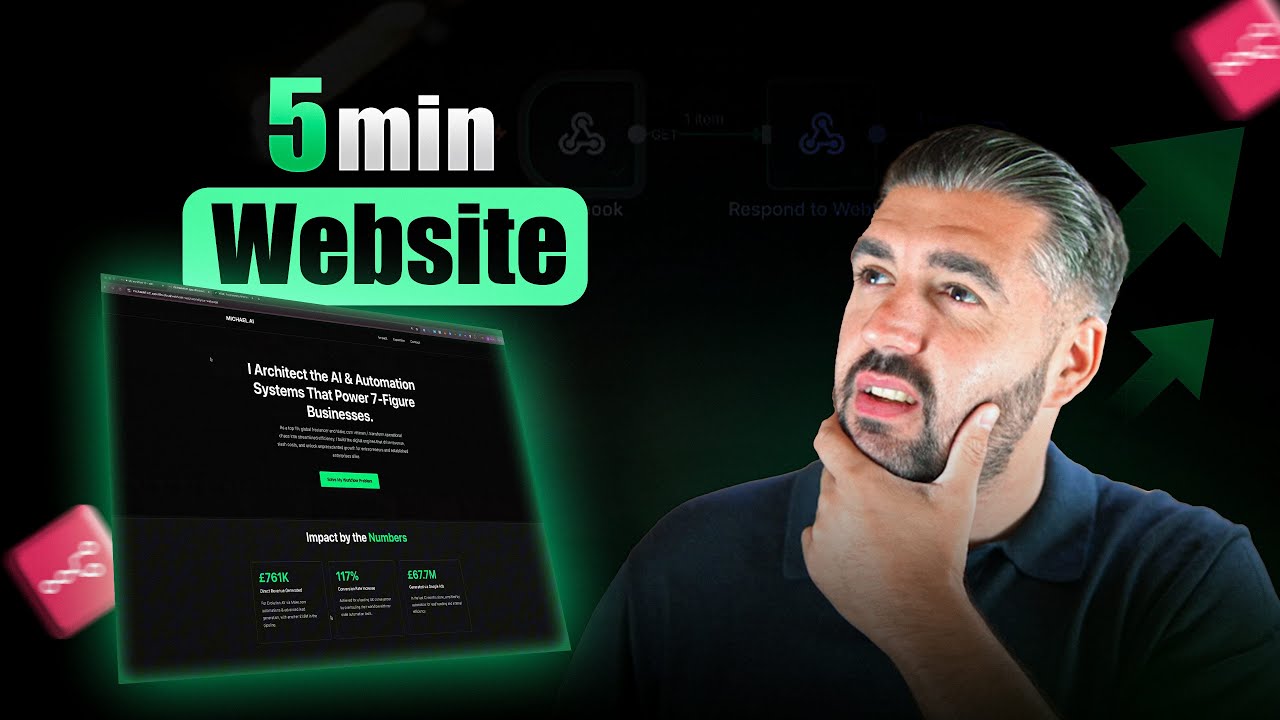 No-Code Landing Page Tutorial: Build a Site in Minutes with N8N - YouTube