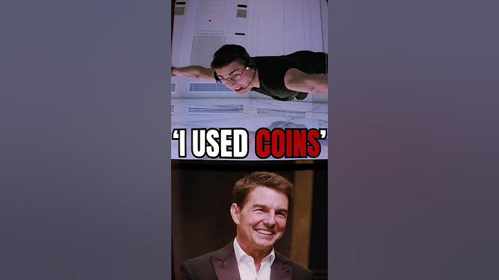 How Tom Cruise Mastered the Vault Scene in MI:1 #behindthescenes