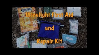 Ultralight Backpacking First Aid and Repair Kit