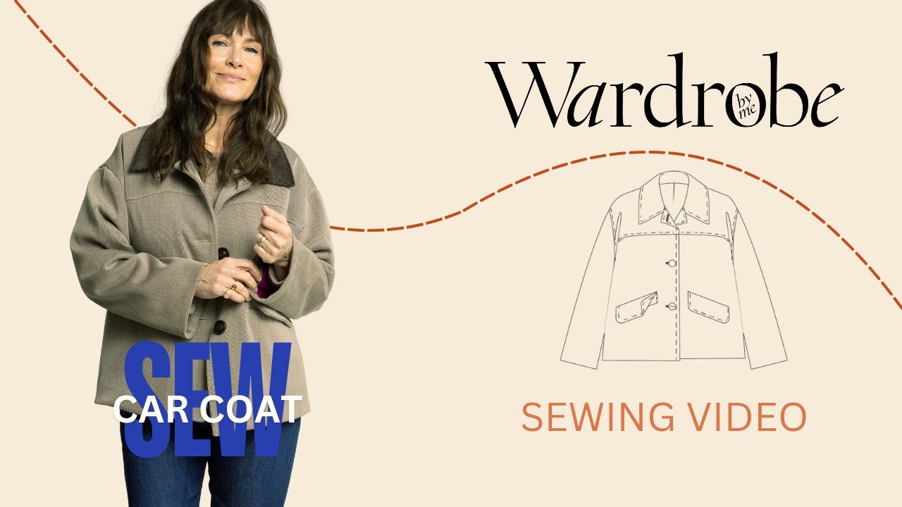 Sew the Car Coat Sewing pattern with us | Sewing Tutorial
