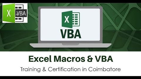 VBA Macros Programming in hindi