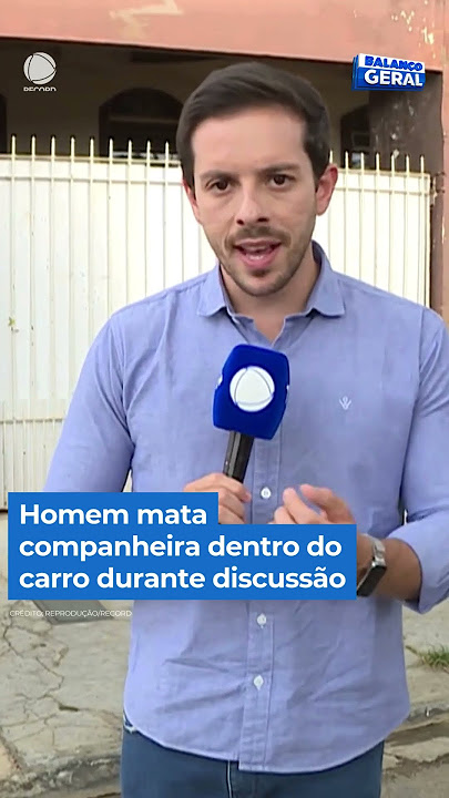 Man kills partner inside car during argument | #balançogeral #shorts