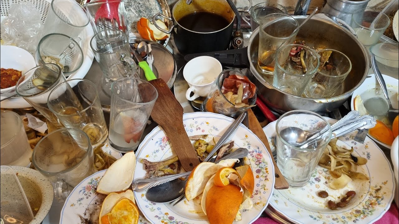 ASMR Dishwashing Satisfying | The Mess Everyone Hopes Cleans Itself