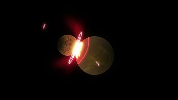 Earth-Theia Collision Drawing.