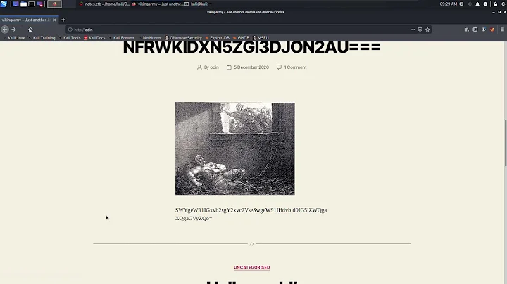 Odin: 1 | Vulnhub | OSCP Prep | CTF Walkthrough