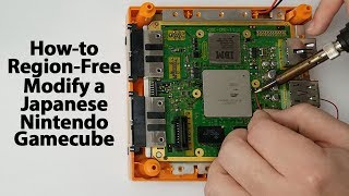 How to Modify a Japanese Spice Orange Nintendo Gamecube to Play NTSC USA Games