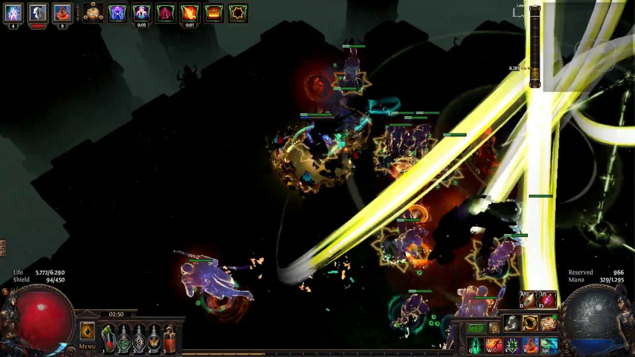 [3.8] Raise Spectre Necromancer vs Delve Boss Depth 300 - Path of Exile Blight