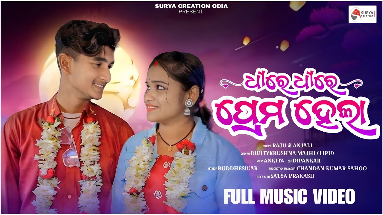 Dhire Dhire Prema Hela Full Music Video by Raju Biju !! Raju !! Anjali !! Surya Creation Odia !!