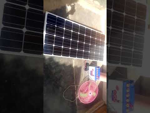 mono solar panel 150 w solar battery solar dc fan solar charge controller connectionsold video