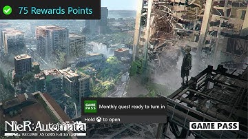 NieR : Automata Monthly Game Pass Quest Guide - One Objective Below, 2% Intel, Subjugate 2 Enemies
