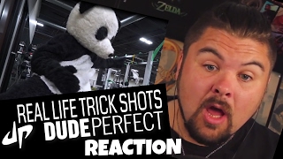 Real Life Trick Shots by DudePerfect Reaction