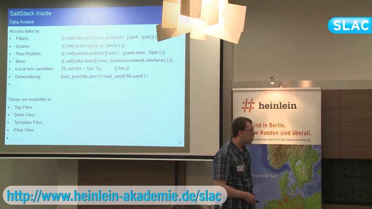 7. SLAC:  Configuration Management mit SaltStack (Arnold Bechtoldt)