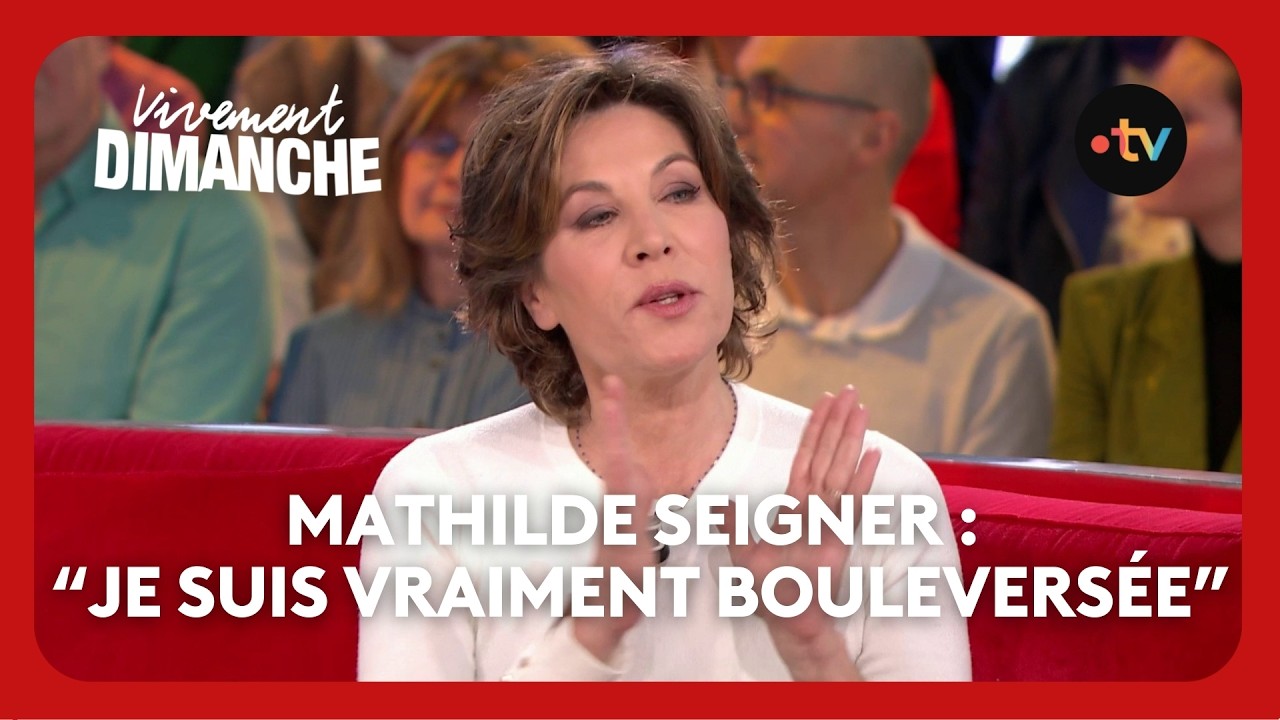Mathilde Seigner réagit aux témoignages de ses proches - Vivement Dimanche 22 février 2026