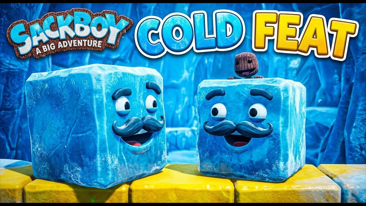 Холодное Приключение | Sackboy: A Big Adventure | Прохождение, Геймплей, Без Комментариев, 4K, RTX