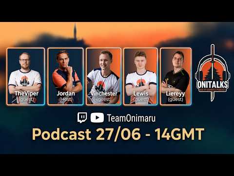 Onitalks Ep. 11 ft. @TheViperAOE  @JorDanAoE  Vinch @LiereyyAoe @Lewisaoe