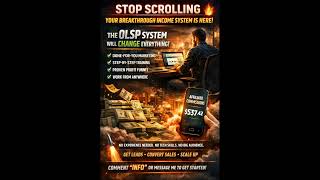 STOP SCROLLING AND START EARNING #affiliatemarketing #digitalbusiness