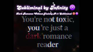 Dark Romance Without Toxicity Pt 2 Subliminal ❤️‍🔥♾️ [Permanent Results]