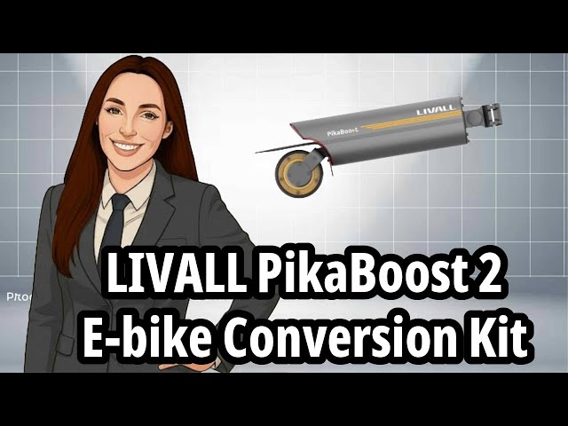 LIVALL PikaBoost 2 E bike Conversion Kit | Fastest Electric