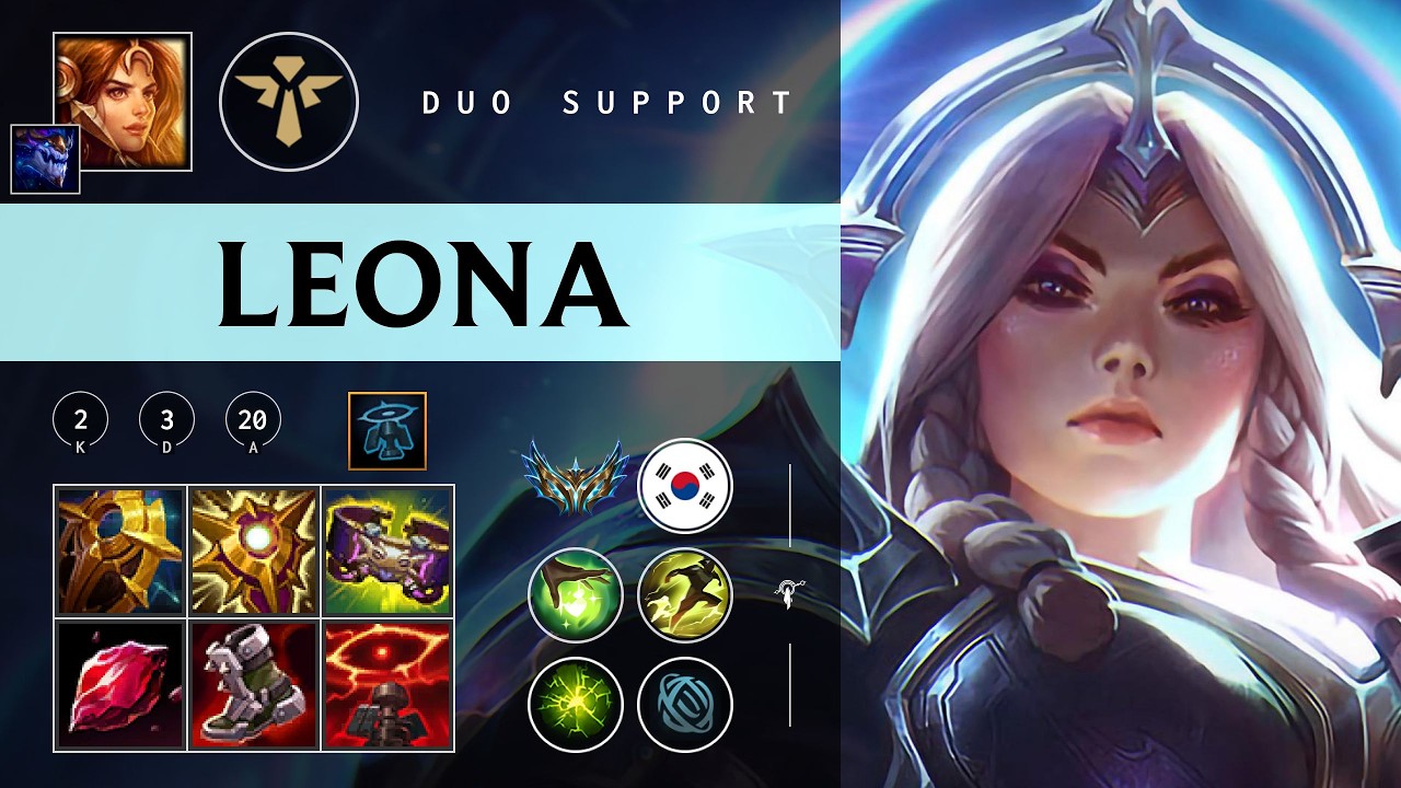 Leona Support vs Blitzcrank - KR Challenger Patch 26.03
