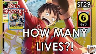 St29 Egghead Luffy Leader Has How Many Lives