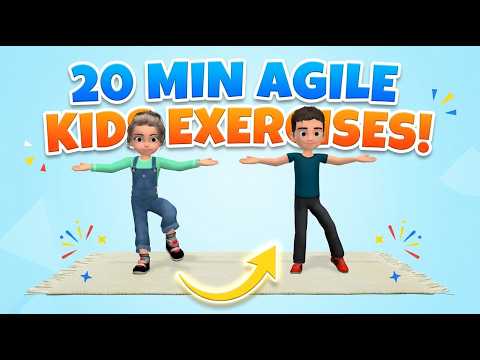 Agile Kids! 20 Min Flexibility & Range of Motion