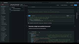 How to generate synthetic documents with YData SDK on Databricks | AI-Ready PDF, DOCX & HTML Files