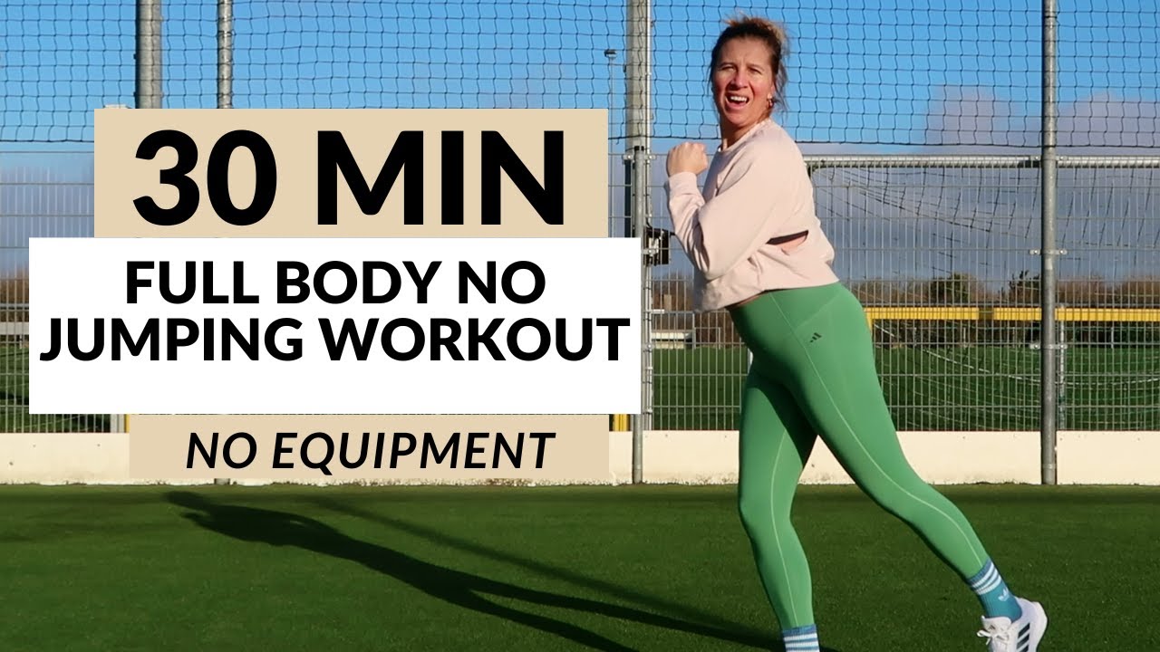 30 MIN LOW IMPACT Full Body Workout - No Equipment - No Jumping - No ...