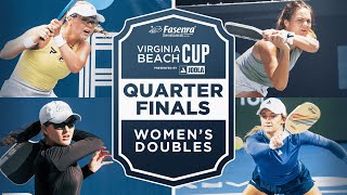 Waters/Bright v Jansen/Schneemann at the Fasenra Virginia Beach Cup presented by Joola