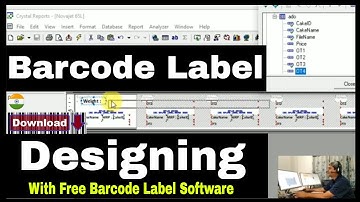 How to Design Barcode Label? Crystal Report with Margin Setting | A4 Size Novajet Oddy Label Sheets