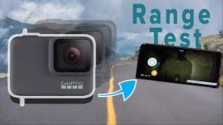 How far? Gopro Hero Range WiFi when connected to the smartphone App screenshot 5
