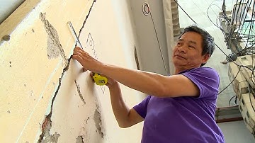 Gần 100 nhà hộ dân ở Hà Nội lún nứt bởi việc xây dựng của hai tòa chung cư