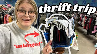 An *UNHINGED* Thrift With Me! 😳 I FOUND SO MUCH GOOD STUFF!!