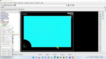 5. Static Analysis on Rectangular Plate with Circular Hole