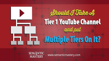 Should I Take A Tier 1 YouTube Channel And Put Multiple Tiers On It?