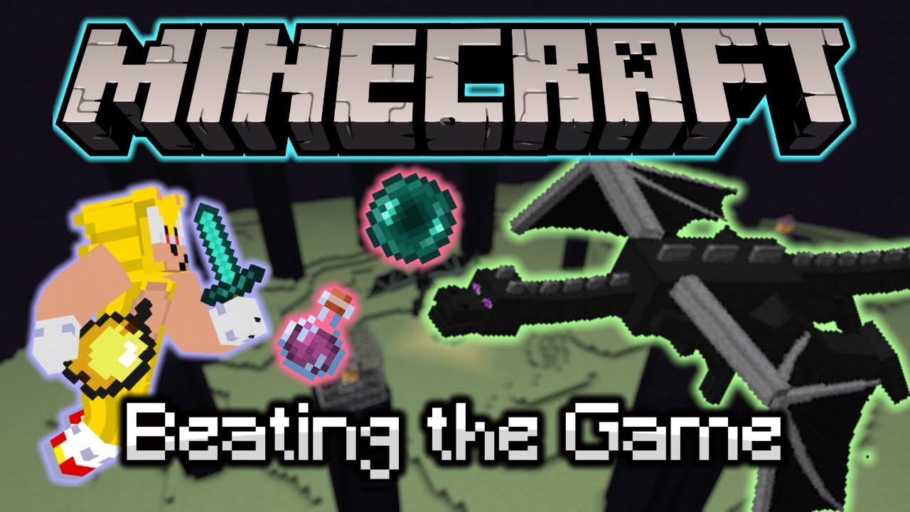 Beating Minecraft for the First Time - YouTube