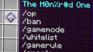 Whoever Holds This Item Controls My Entire Server