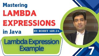 Example 3: Single Line Lambda Expression
