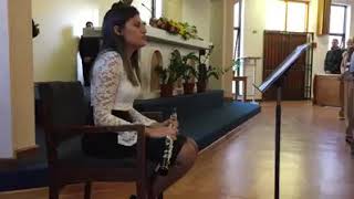 Nac Instrumental Solo Short Rendition Of Gabriels Oboe Soloist Andrea