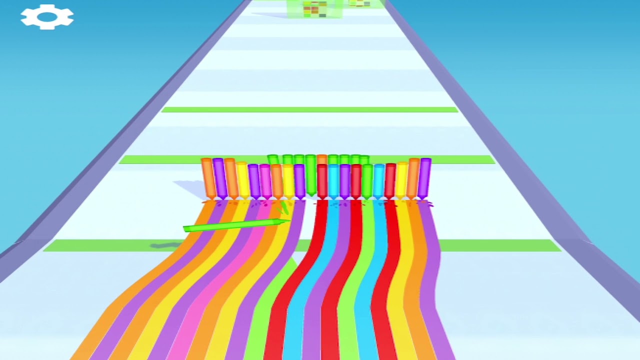 Pencil Rush 3D Level 129 - gameplay (ios android) walkthrough all levels