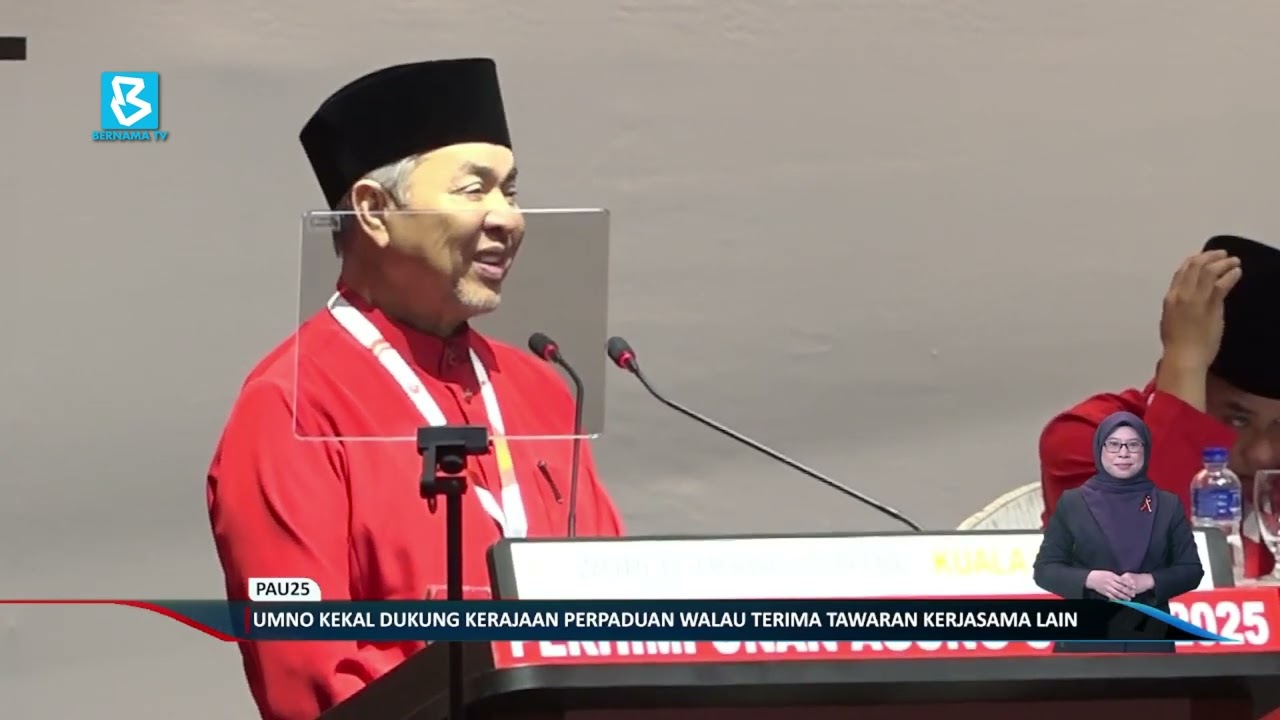 UMNO kekal setia bersama Kerajaan Perpaduan tanpa korban prinsip perjuangan parti -Ahmad Zahid