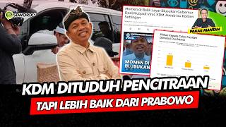 Alifurrahman: KDM DITUDUH PENCITRAAN LEBIH BAIK DARI PRABOWO